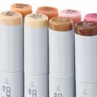 Copic Sketch Portrait 12 набор маркеров с кистью в кейсе, телесные цвета - Copic Sketch Portrait 12 набор маркеров с кистью в кейсе, телесные цвета Копик Скетч маркеры купить в официальном магазине Copic.Club   с доставкой по РФ и всему миру