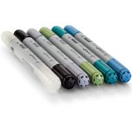 Copic Ciao 6 Sea набор маркеров &quot;Морские&quot; - Copic Ciao 6 Sea набор маркеров "Морские"